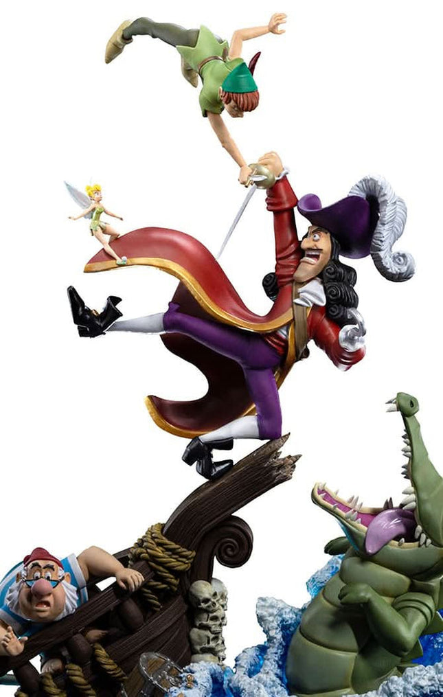 Figurine: Peter Pan VS Hook - Statue Art Scale Deluxe 1/10 42.4cm