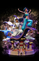 Figur: Aladdin & Jasmin - Art Scale Statue (Deluxe Edition)