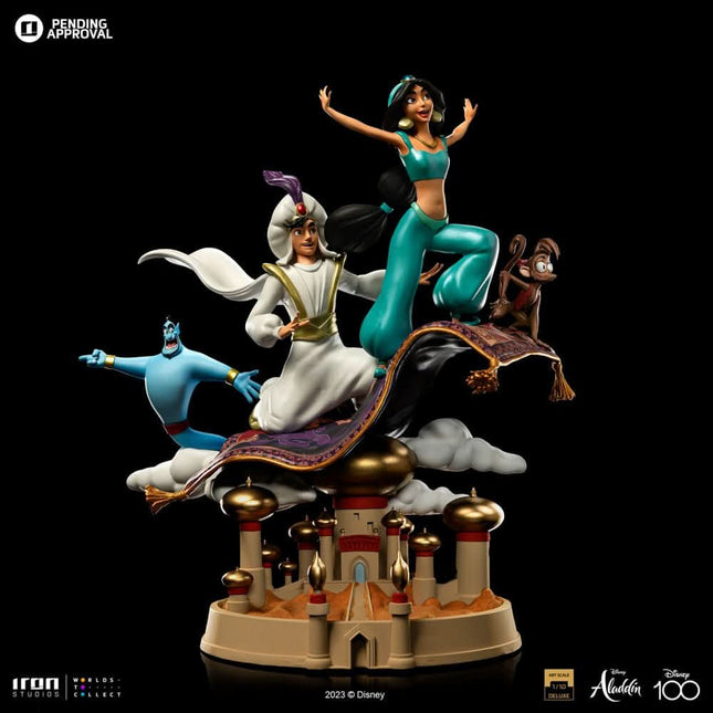 Figurine: Aladdin & Jasmine - Art Scale Statue (Deluxe Edition)