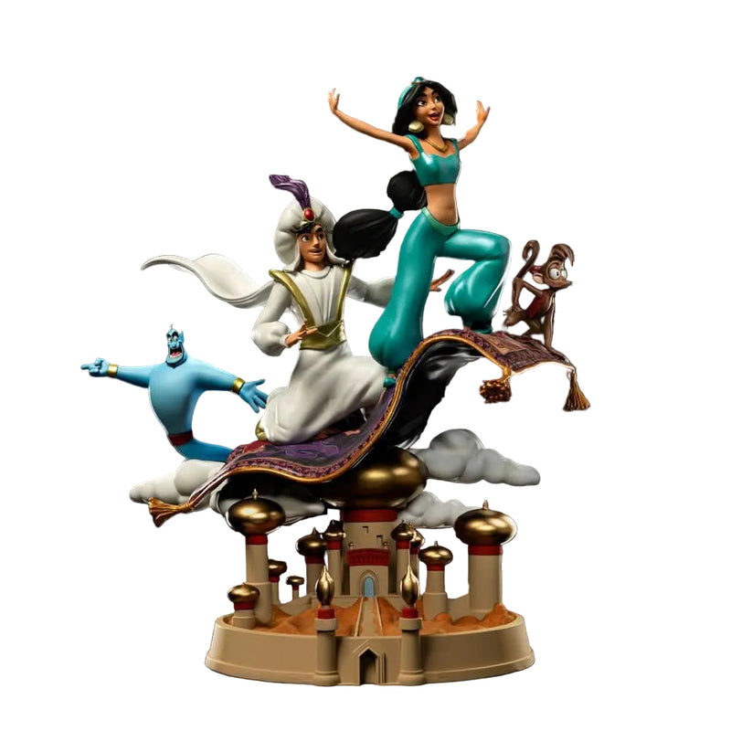 Figur: Aladdin & Jasmin - Art Scale Statue (Deluxe Edition)