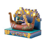 Figurine: Rapunzel - A Dream Come True (Tangled Boat with LED Lanterns)