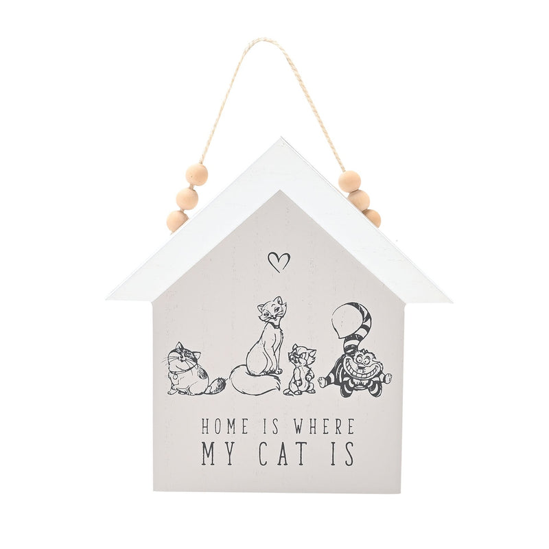 Plaquette: Home is where my cat is - Katten & Honden