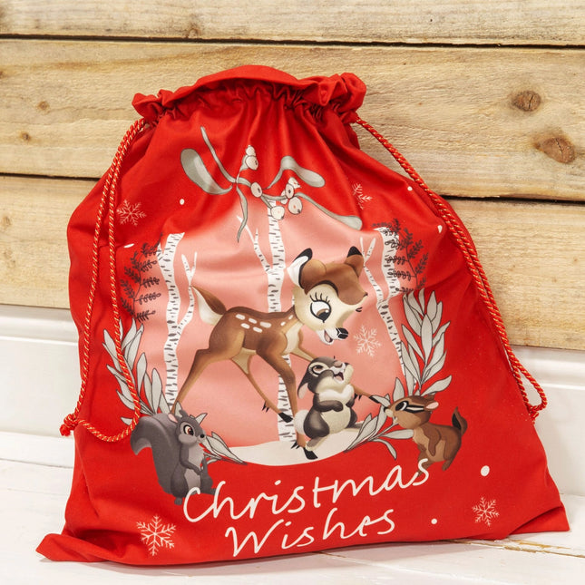 Kerstcadeauzakje Bambi - Christmas wishes