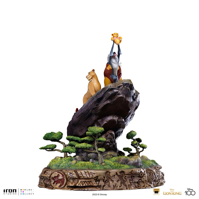 Figurine: Lion King Deluxe - Disney 100th - The Lion King - Art Scale 1/10 - Iron Studios